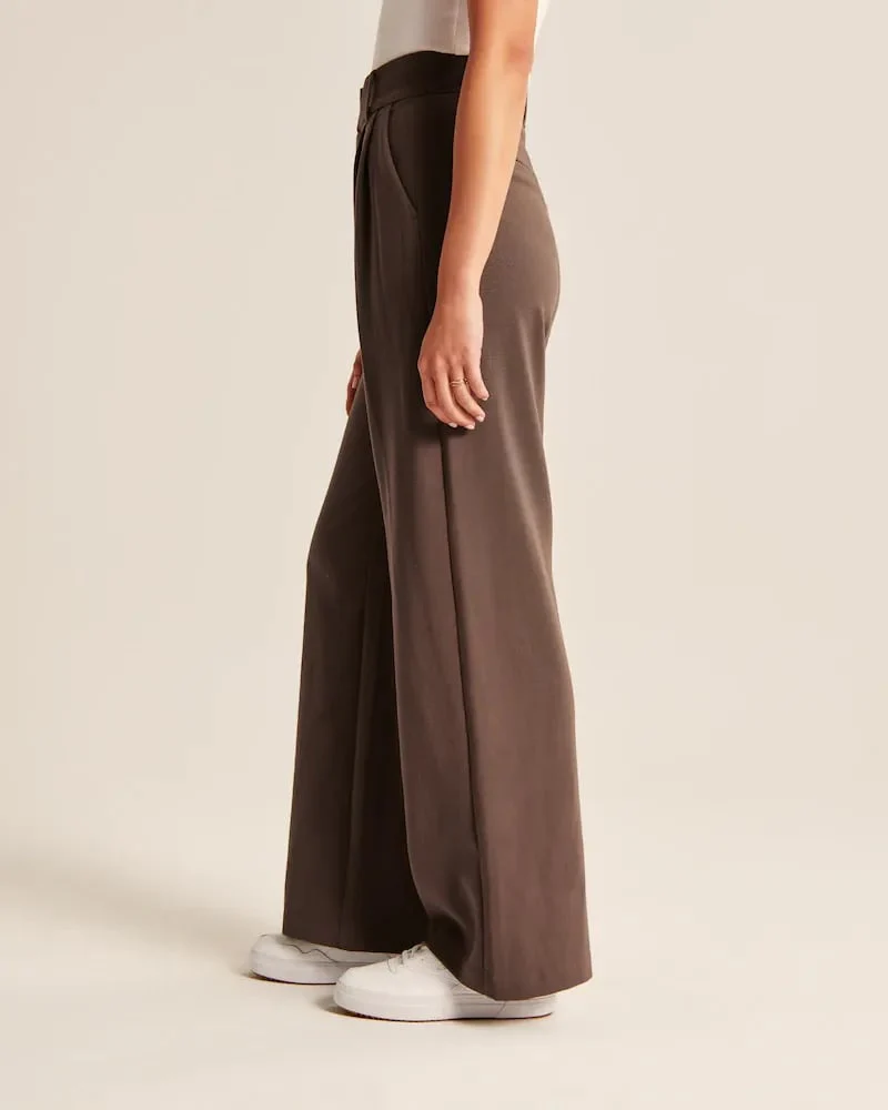 Lightweight Tailored Wide Leg Pants (Buy 2 Free Shipping) - Image 17