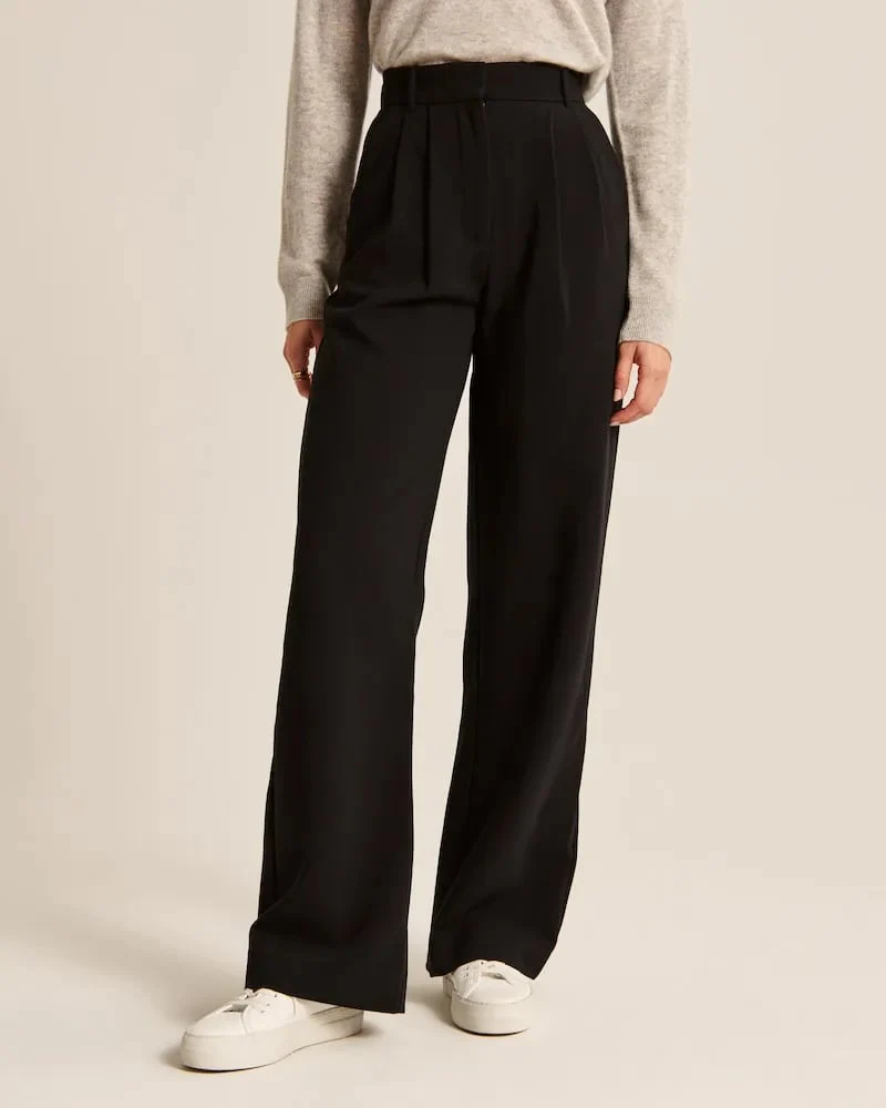 Lightweight Tailored Wide Leg Pants (Buy 2 Free Shipping) - Image 8