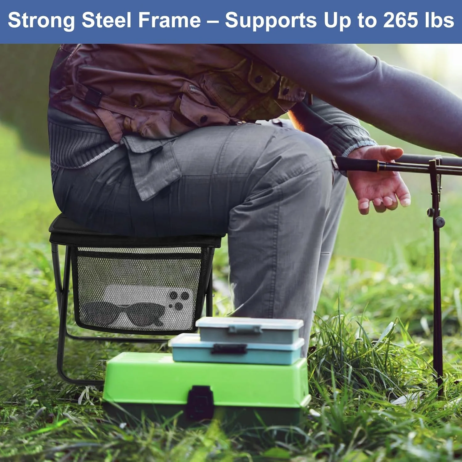 ✨Portable Folding Camping Stool - Image 4
