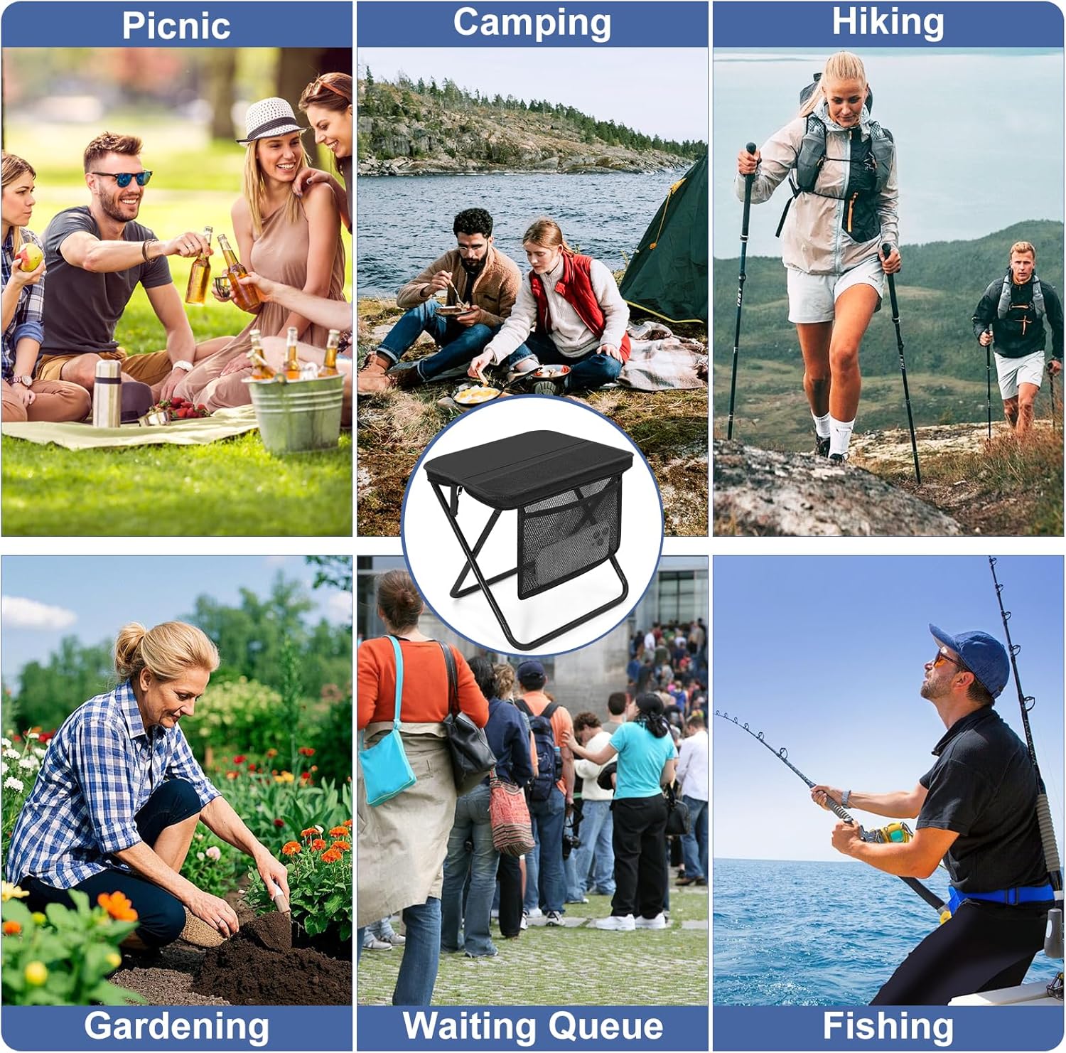 ✨Portable Folding Camping Stool - Image 7