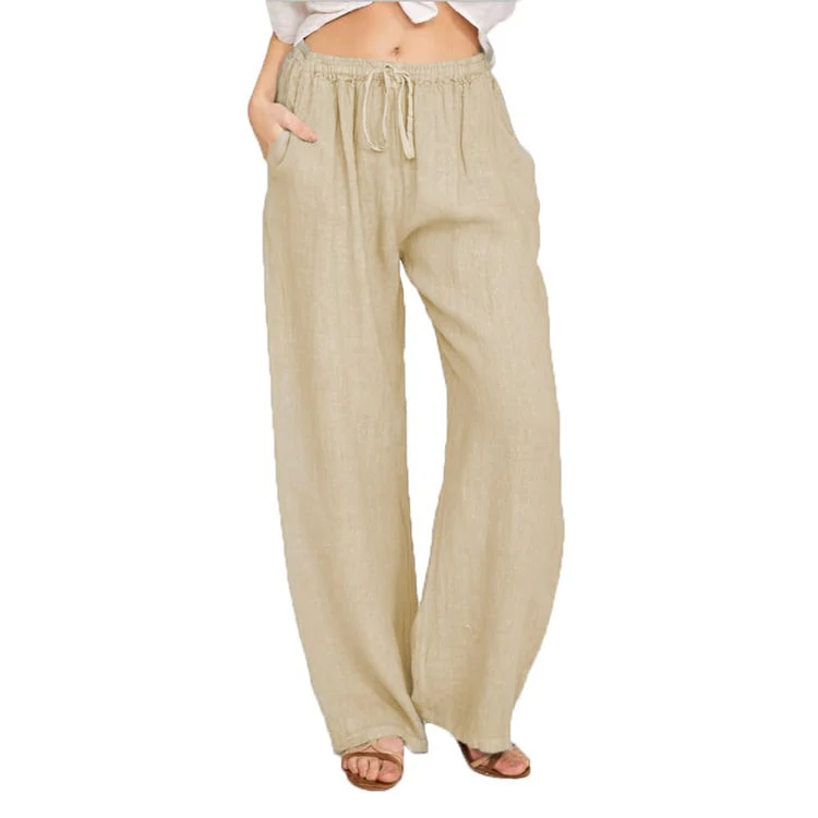 Linen Pants-Buy 3 Free Shipping - Image 2