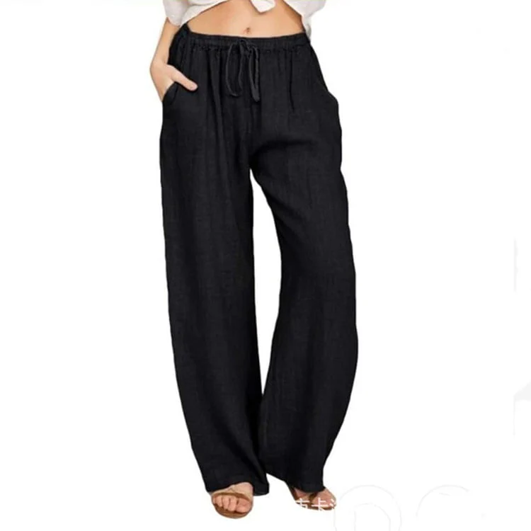 Linen Pants-Buy 3 Free Shipping - Image 3
