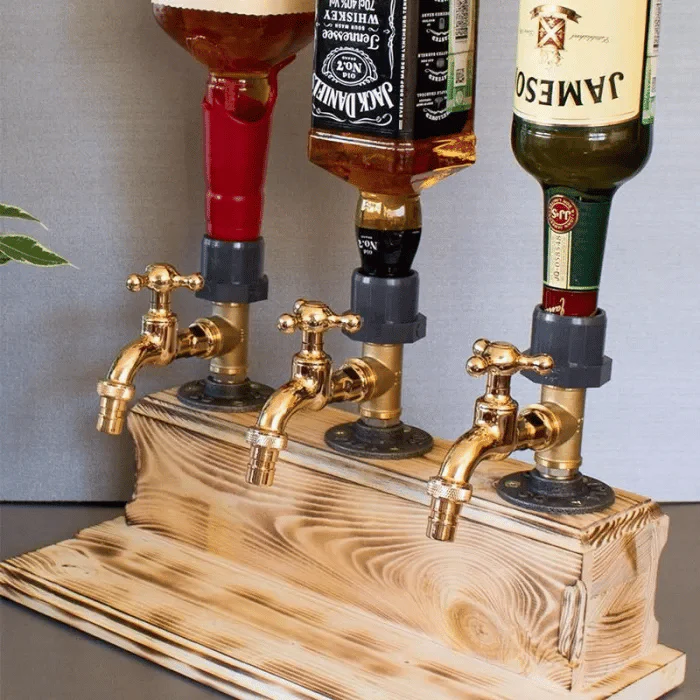 💥Liquor Alcohol Whiskey wood Dispenser - Image 6