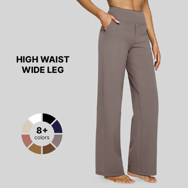 ☀️ Summer Deal!😍Loose High-Waist Business Casual Pants Yoga Pants - Image 15