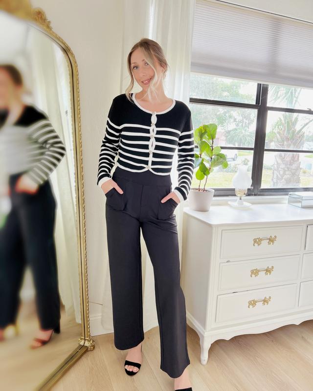 ☀️ Summer Deal!😍Loose High-Waist Business Casual Pants Yoga Pants - Image 7
