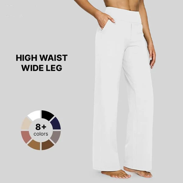 ☀️ Summer Deal!😍Loose High-Waist Business Casual Pants Yoga Pants - Image 9