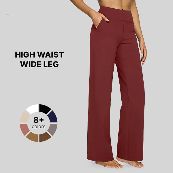 ☀️ Summer Deal!😍Loose High-Waist Business Casual Pants Yoga Pants - Image 2