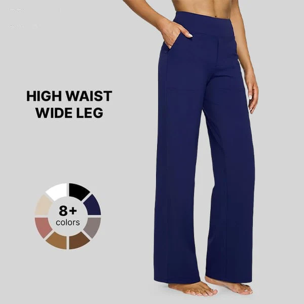 ☀️ Summer Deal!😍Loose High-Waist Business Casual Pants Yoga Pants - Image 5