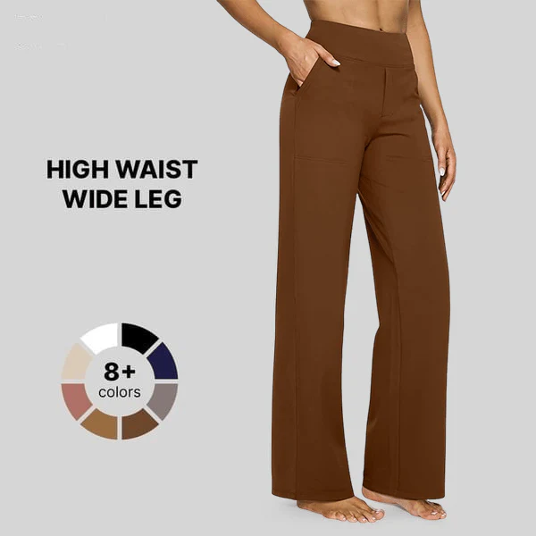 ☀️ Summer Deal!😍Loose High-Waist Business Casual Pants Yoga Pants - Image 6