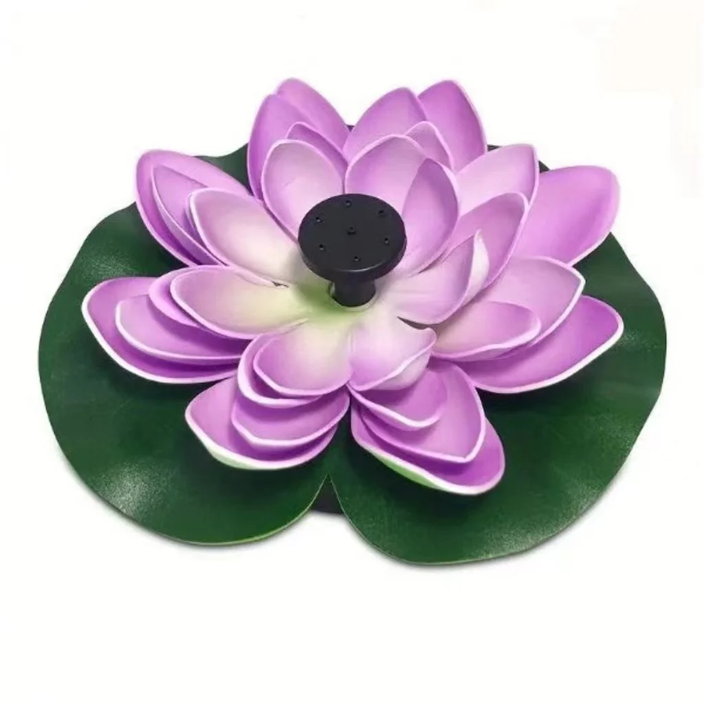 🔥BUY 2 GET 10% OFF🔥Lotus Shaped Solar Fountain Pond Decorative - Image 14