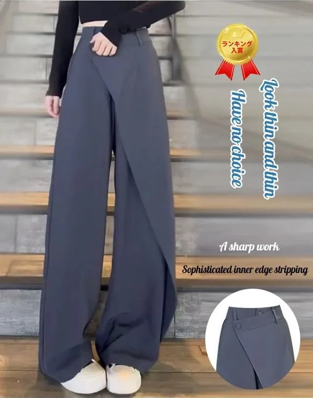 Lrregular Splicing Drape Suit Pants(BUY 2 FREE SHIPPING) - Image 3