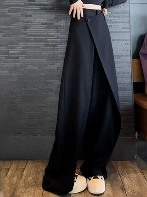 Lrregular Splicing Drape Suit Pants(BUY 2 FREE SHIPPING) - Image 8