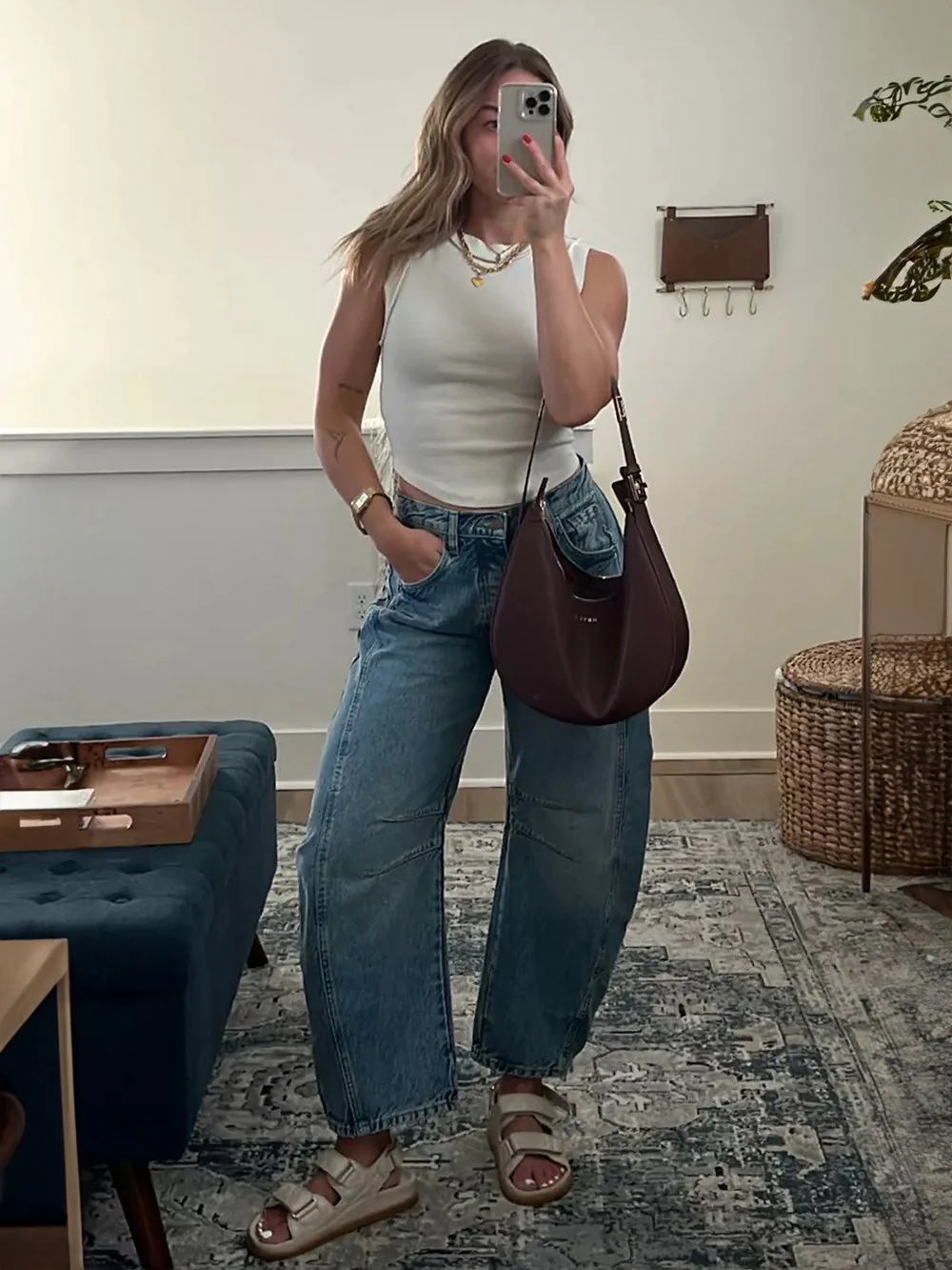 Casual and trendy mid-rise tube jeans - Buy two and get free shipping! - Image 5