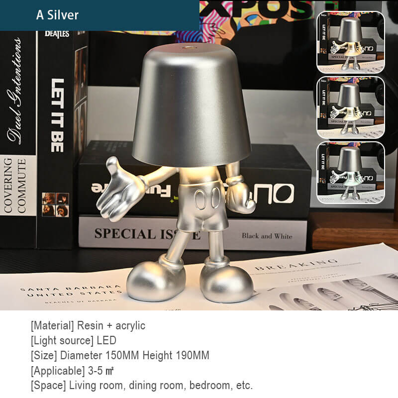 Little Golden Man Touch Charging Desk Lamp - Image 21