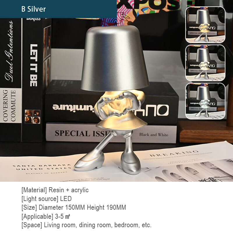 Little Golden Man Touch Charging Desk Lamp - Image 22