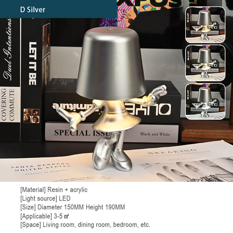 Little Golden Man Touch Charging Desk Lamp - Image 24