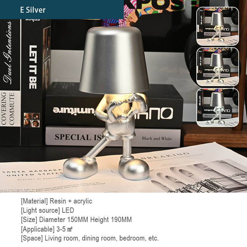 Little Golden Man Touch Charging Desk Lamp - Image 25