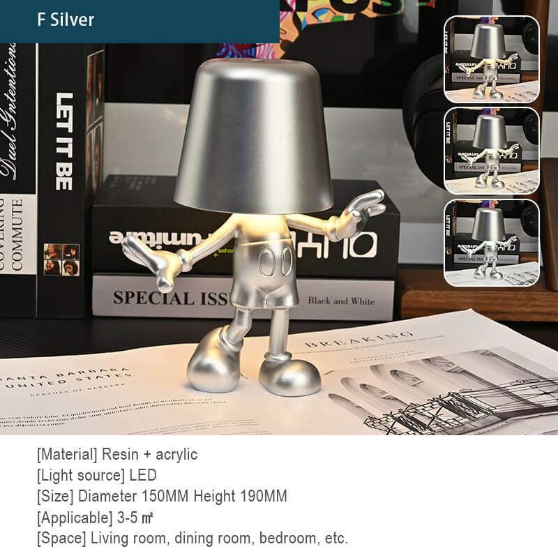 Little Golden Man Touch Charging Desk Lamp - Image 26