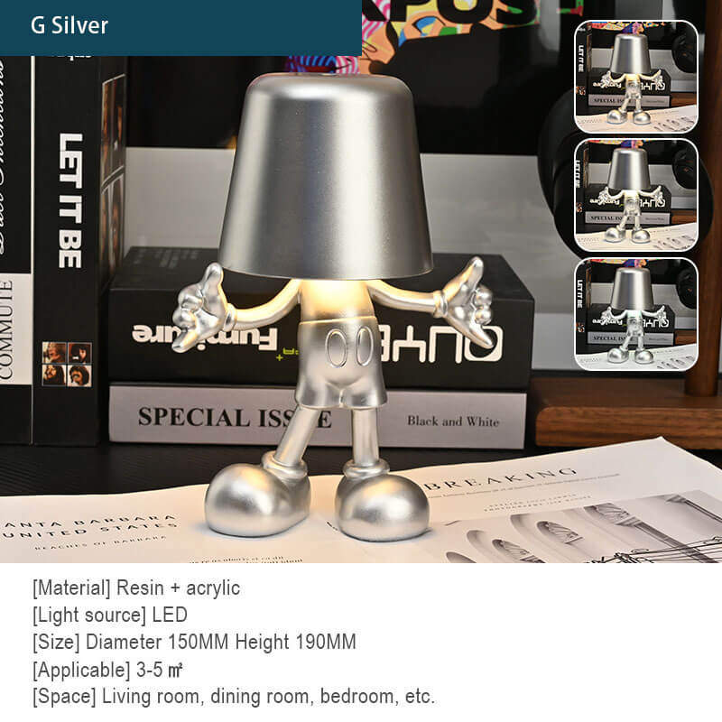 Little Golden Man Touch Charging Desk Lamp - Image 27