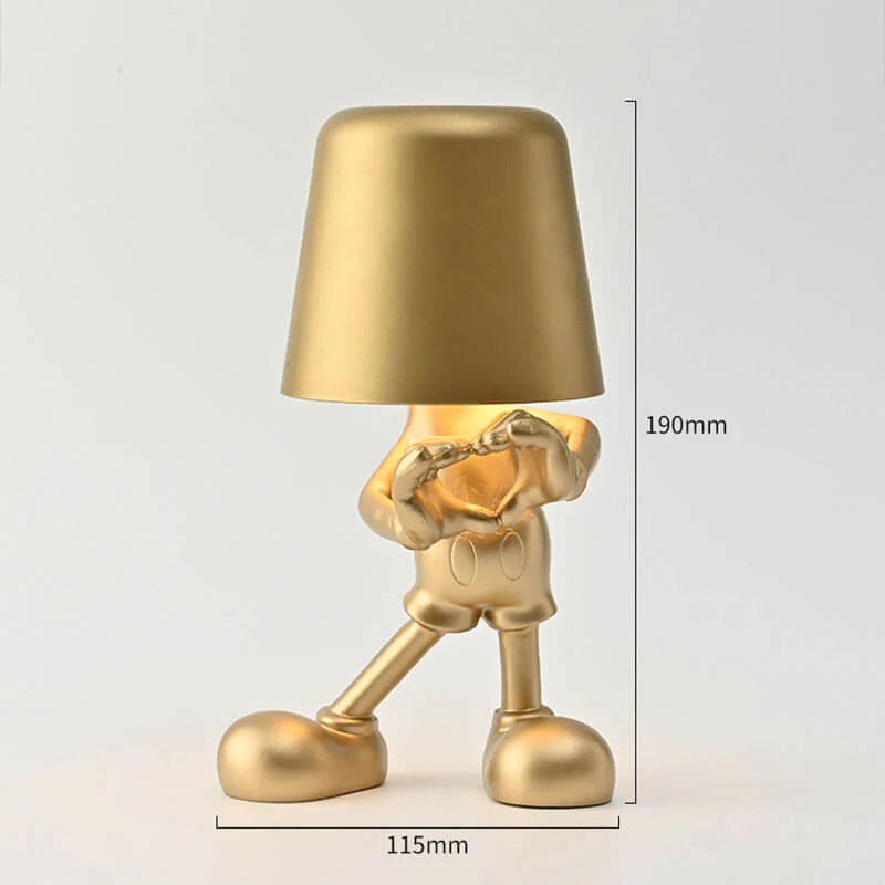Little Golden Man Touch Charging Desk Lamp - Image 7