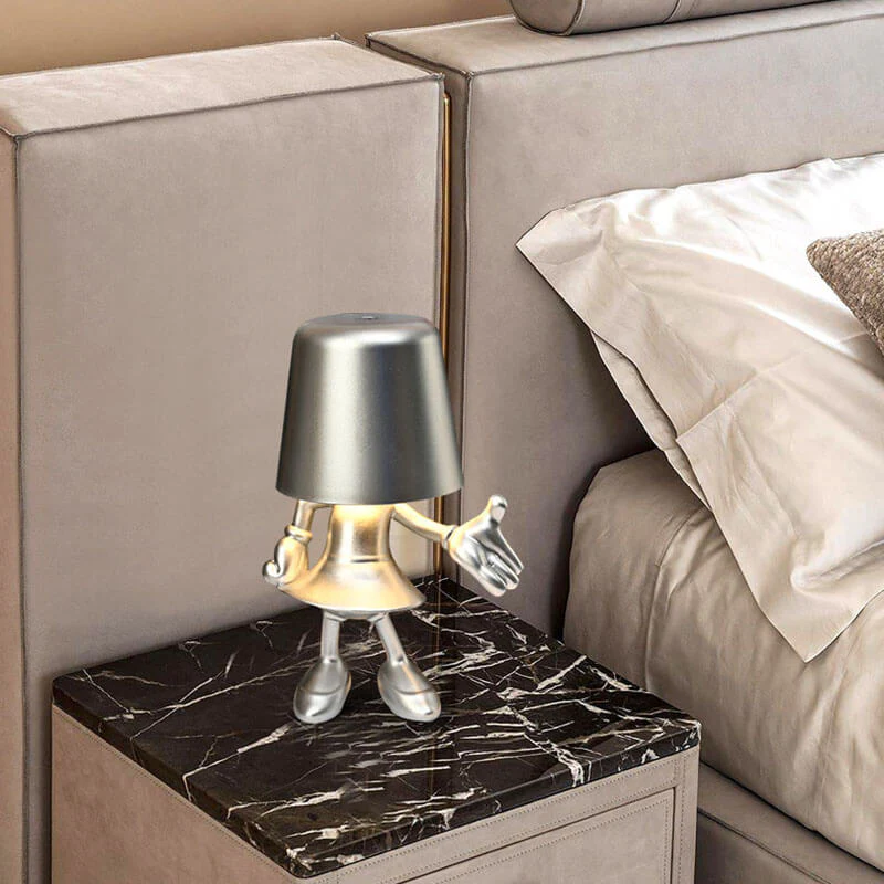 Little Golden Man Touch Charging Desk Lamp - Image 9