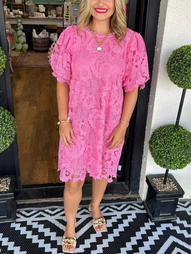Women's Lace Dress - Image 3