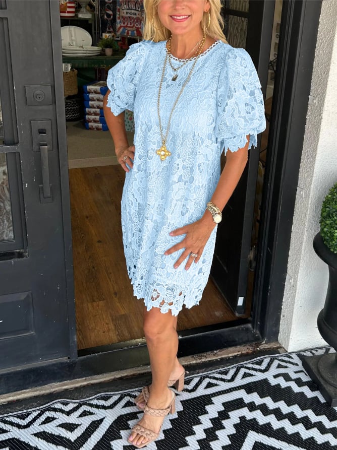 Women's Lace Dress - Image 4