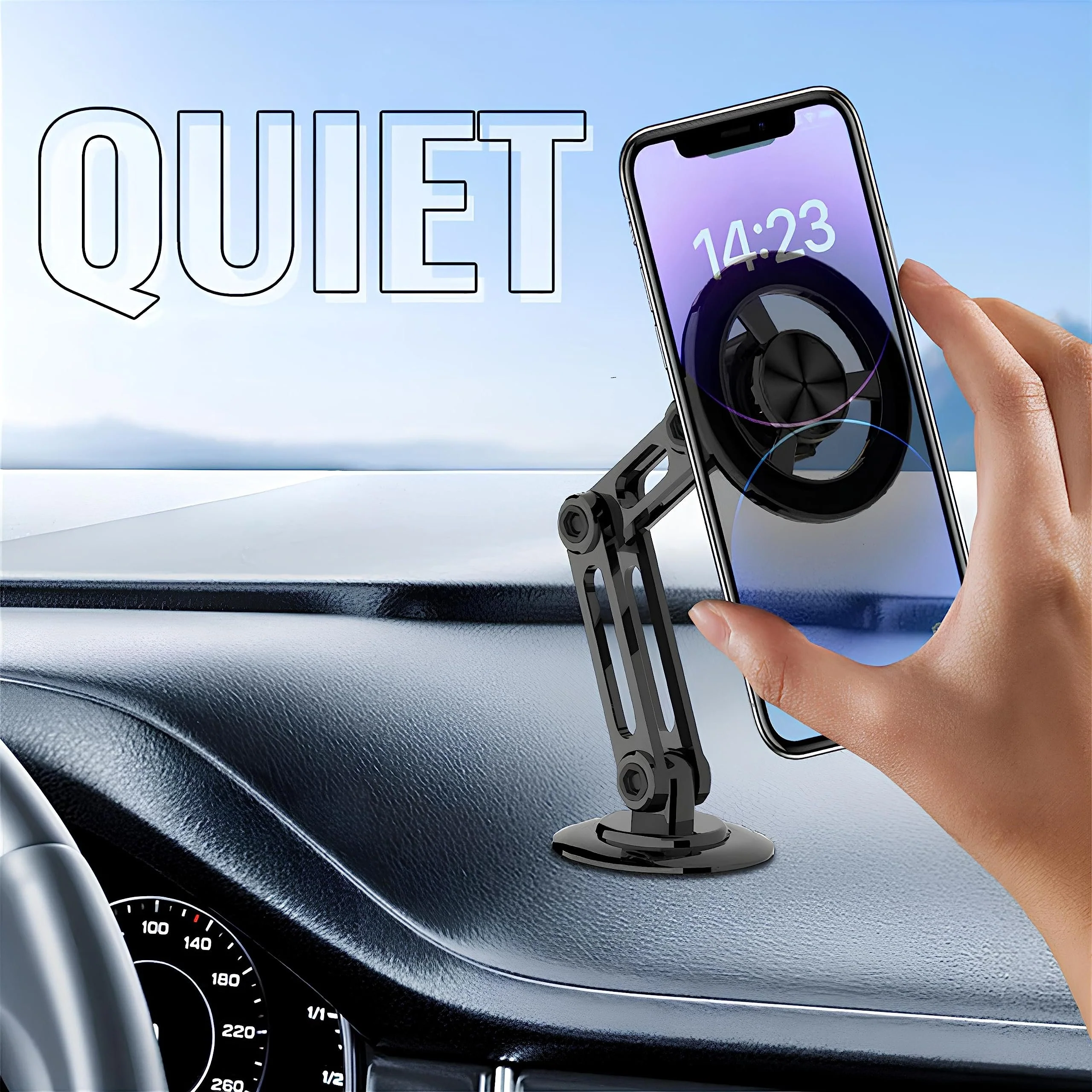 Universal 360°PRO Magnetic Suction Phone Holder - Image 4