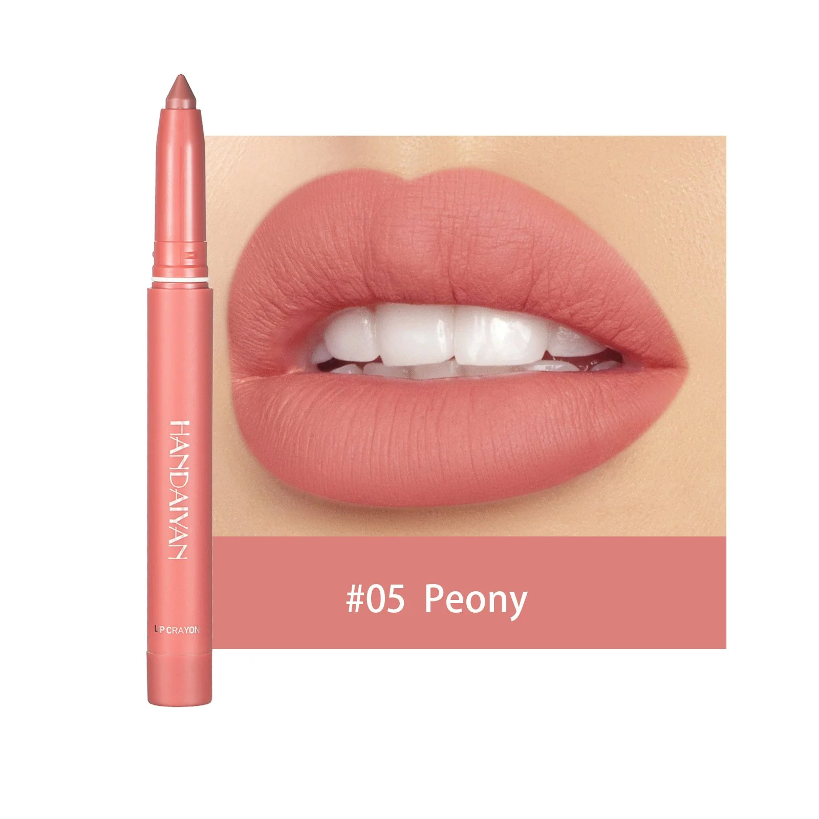 12 Color Rotating Sharpenable Matte Lipstick Pencils - Image 14