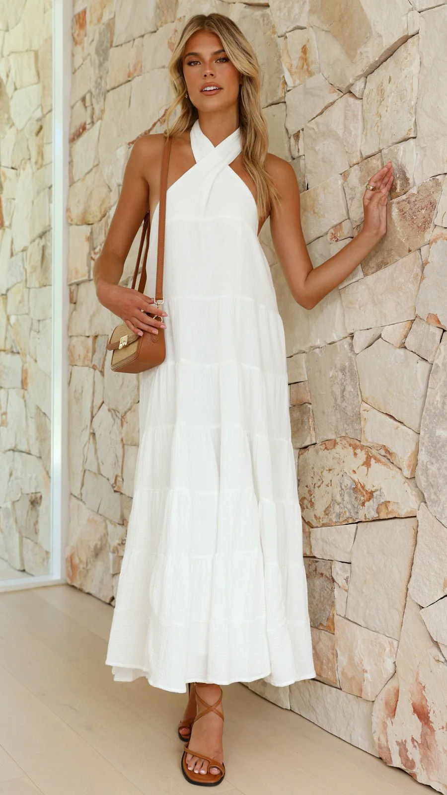 Maxi Dress - White - Image 7