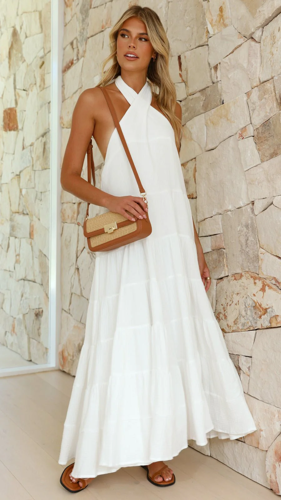 Maxi Dress - White - Image 8