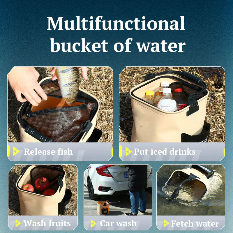 Multifunctional Foldable Fish Bucket - Image 2