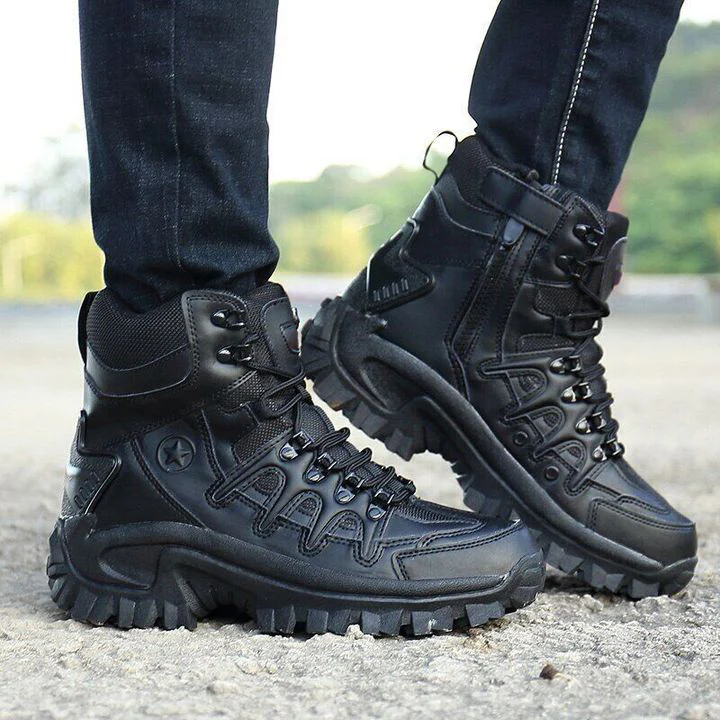 Men's Outdoor Waterproof Non-Slip Hiking Boots - Free Shipping Worldwide! - Image 13