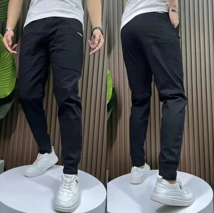 Men's High Stretch Multi-pocket Skinny Cargo Pants👖 - Image 2