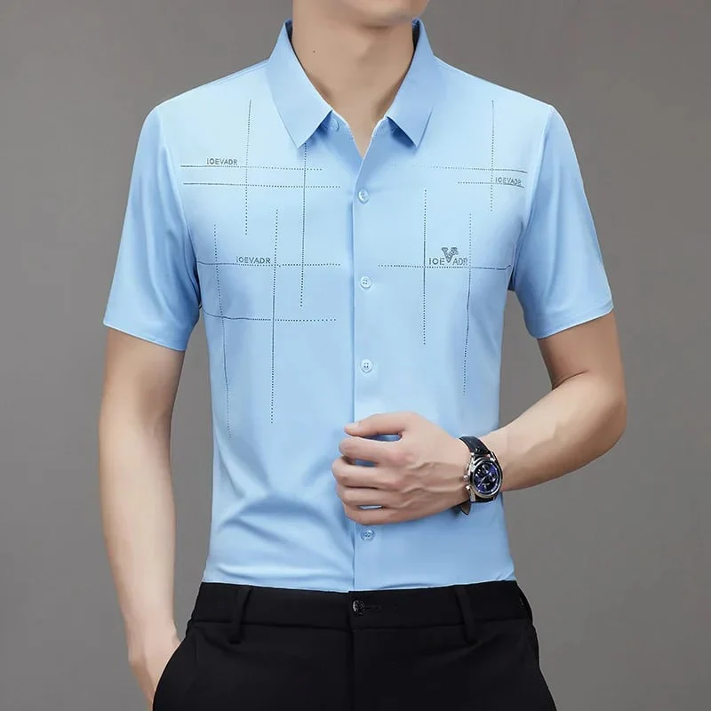 🔥MEN'S ICE SILK BUSINESS SHIRT (Free shipping over 69.99) - Image 11