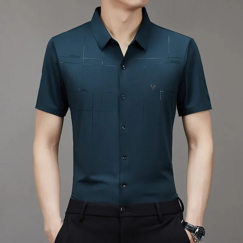 🔥MEN'S ICE SILK BUSINESS SHIRT (Free shipping over 69.99) - Image 4