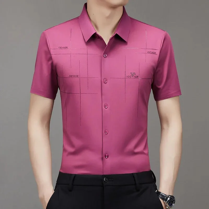 🔥MEN'S ICE SILK BUSINESS SHIRT (Free shipping over 69.99) - Image 5