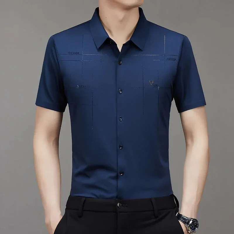 🔥MEN'S ICE SILK BUSINESS SHIRT (Free shipping over 69.99) - Image 7