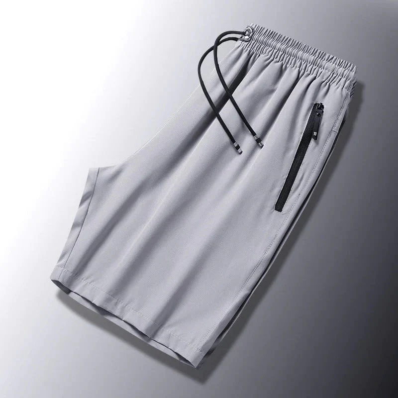 Men's Plus Size Ice Silk Stretch Shorts - Image 20