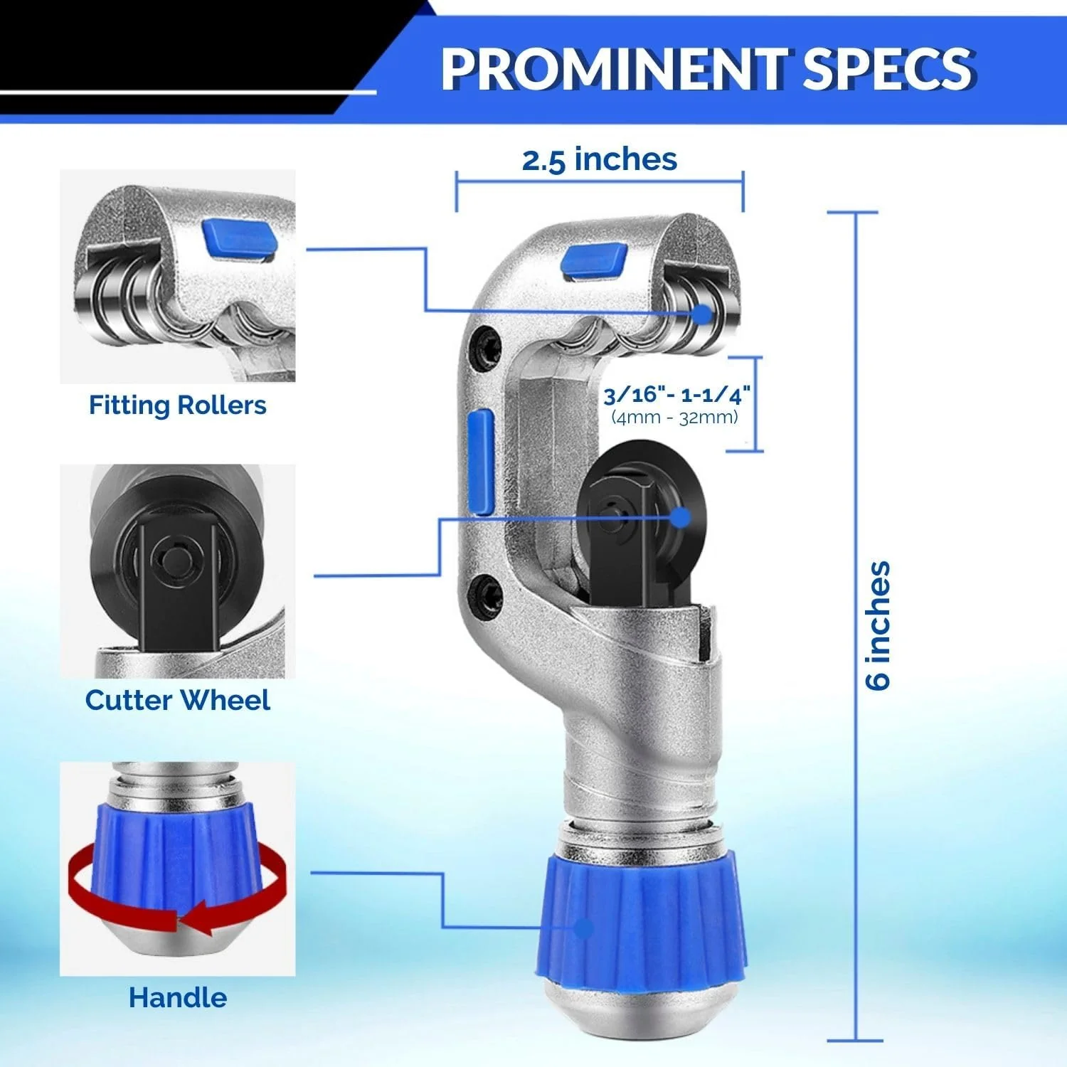 Metallic Tubing Cutter-Your ultimate tool for precise, easy pipe cutting - Image 4