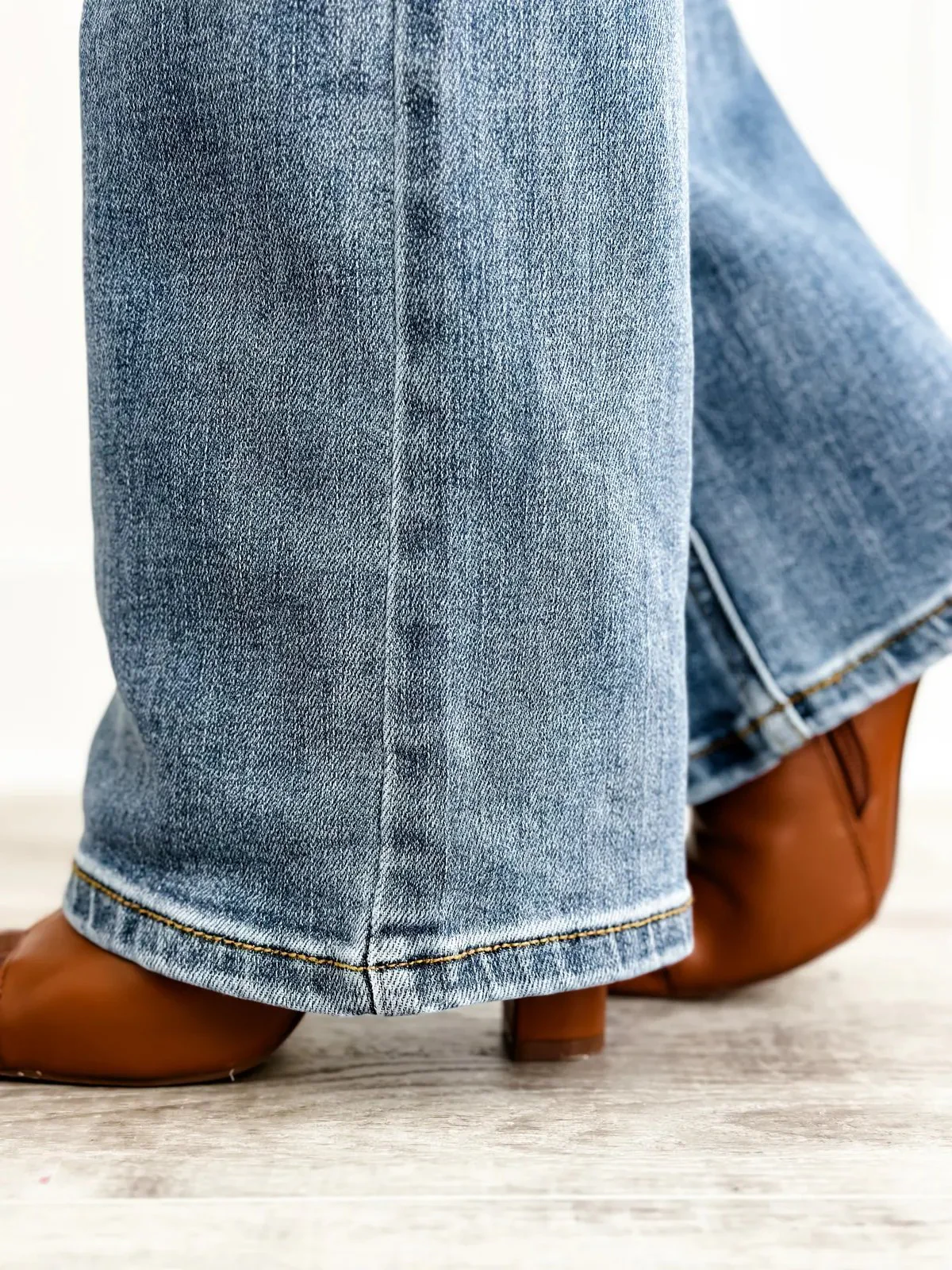 Mid Rise Button Fly Bootcut Jeans ( Buy 2 Free Shipping) - Image 10