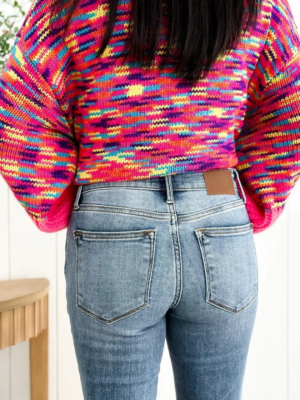 Mid Rise Button Fly Bootcut Jeans ( Buy 2 Free Shipping) - Image 9