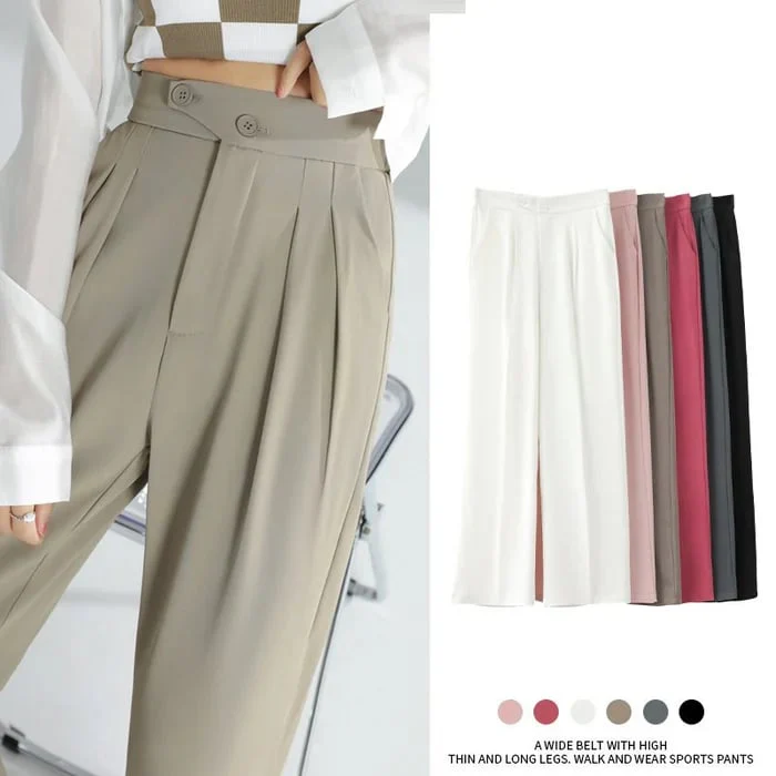 ✨Woman's Casual Full-Length Loose Pants - Image 8