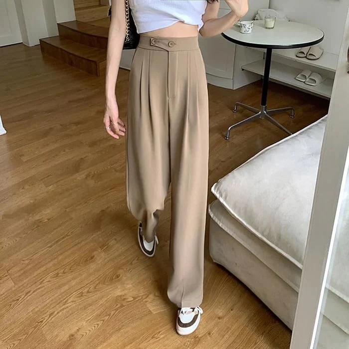 ✨Woman's Casual Full-Length Loose Pants - Image 9