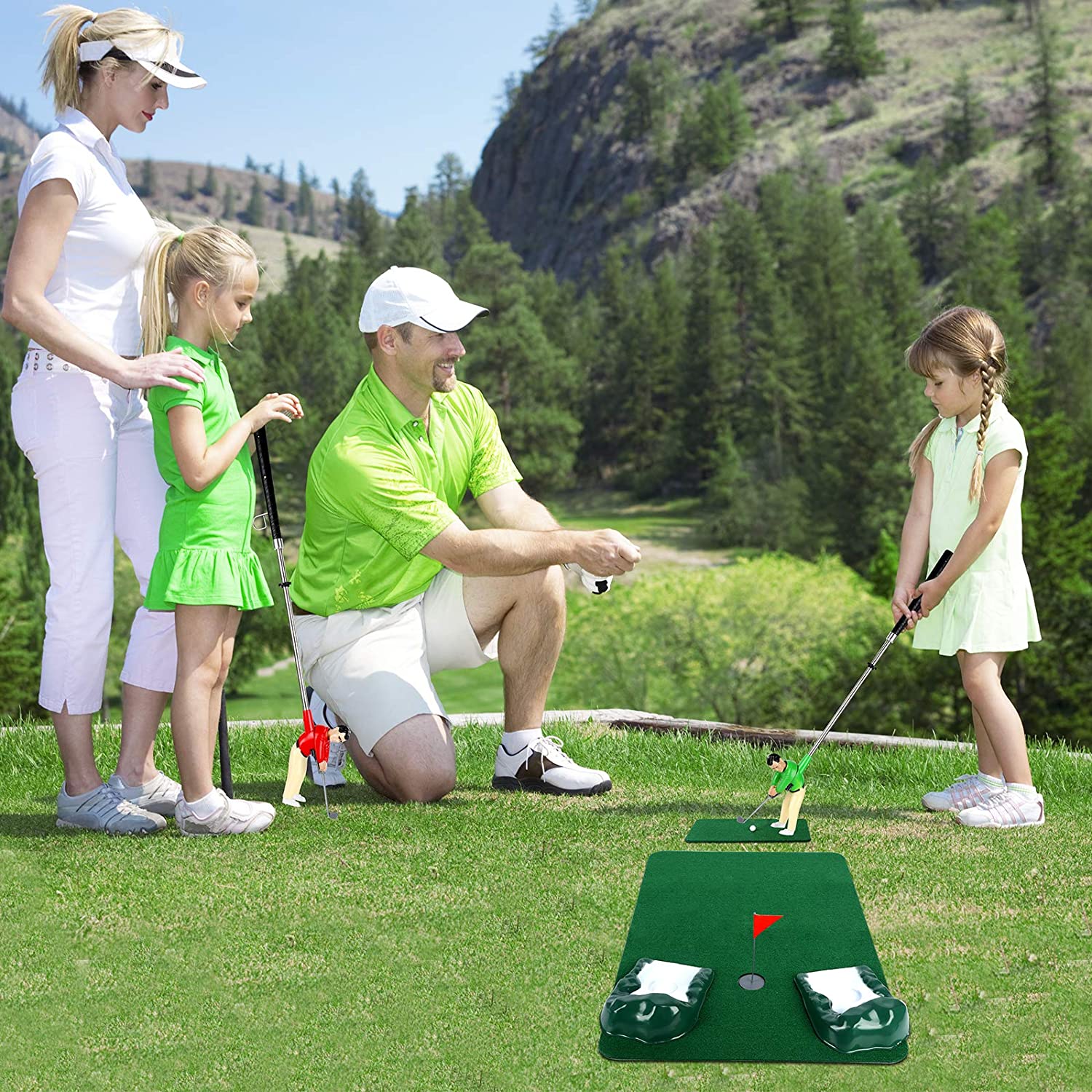 ⛳Mini Golf Toys for Kids/Adult, Fun Play Golf Indoor Games, Family Game - Image 5