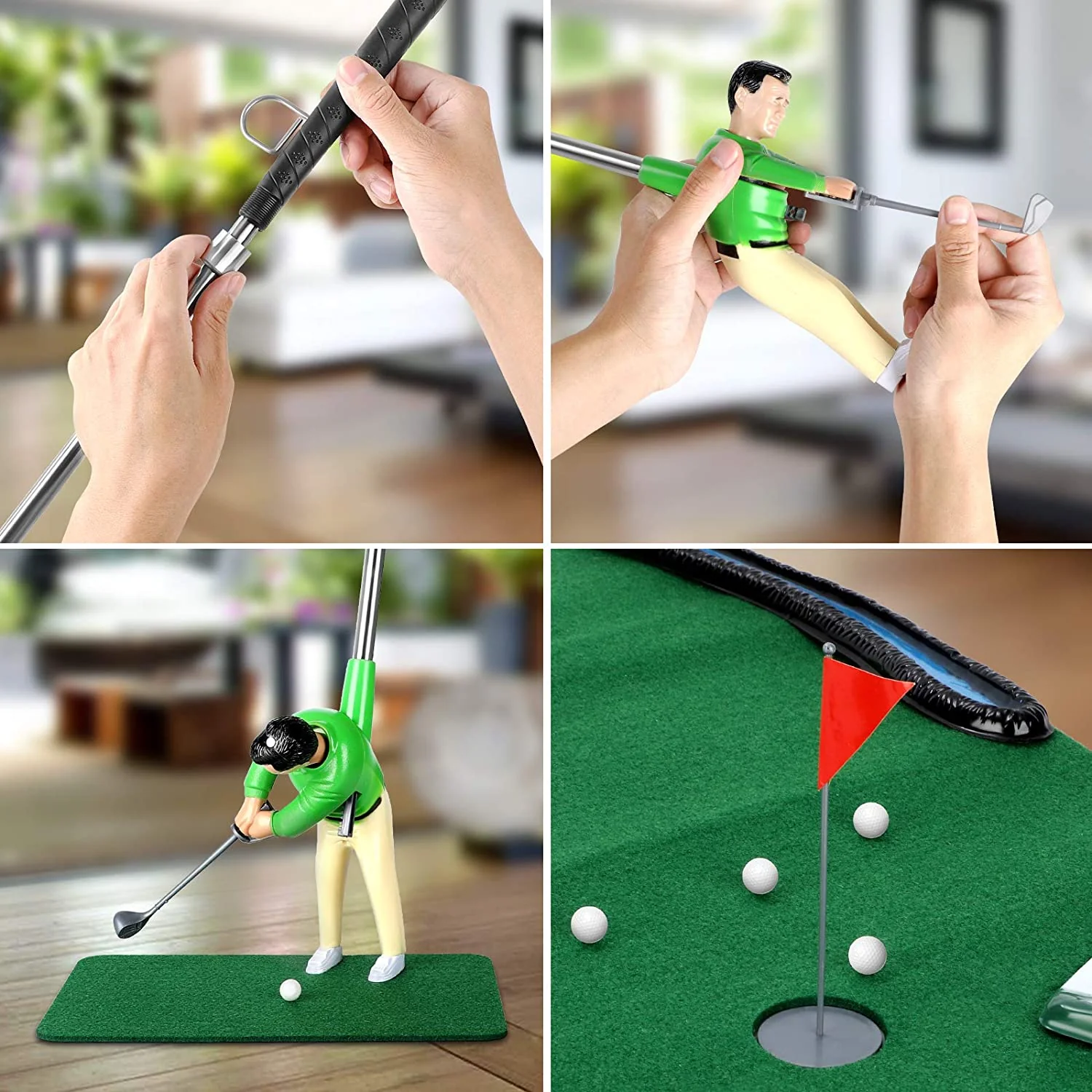 ⛳Mini Golf Toys for Kids/Adult, Fun Play Golf Indoor Games, Family Game - Image 6
