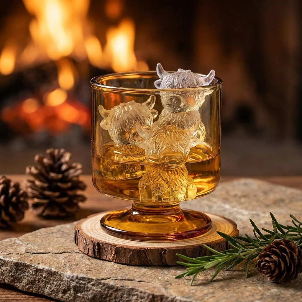 🐮 Mini Highland Cow Ice Cube & Dessert Mold 🧊🍪 Cute 3D Ice for Drinks, Parties & Gifts🎁 - Image 13