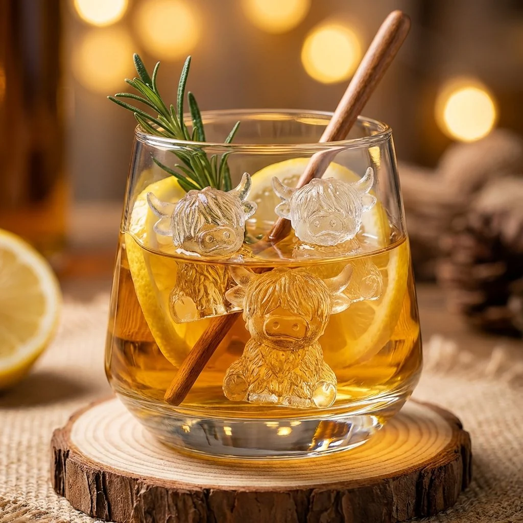 🐮 Mini Highland Cow Ice Cube & Dessert Mold 🧊🍪 Cute 3D Ice for Drinks, Parties & Gifts🎁 - Image 14
