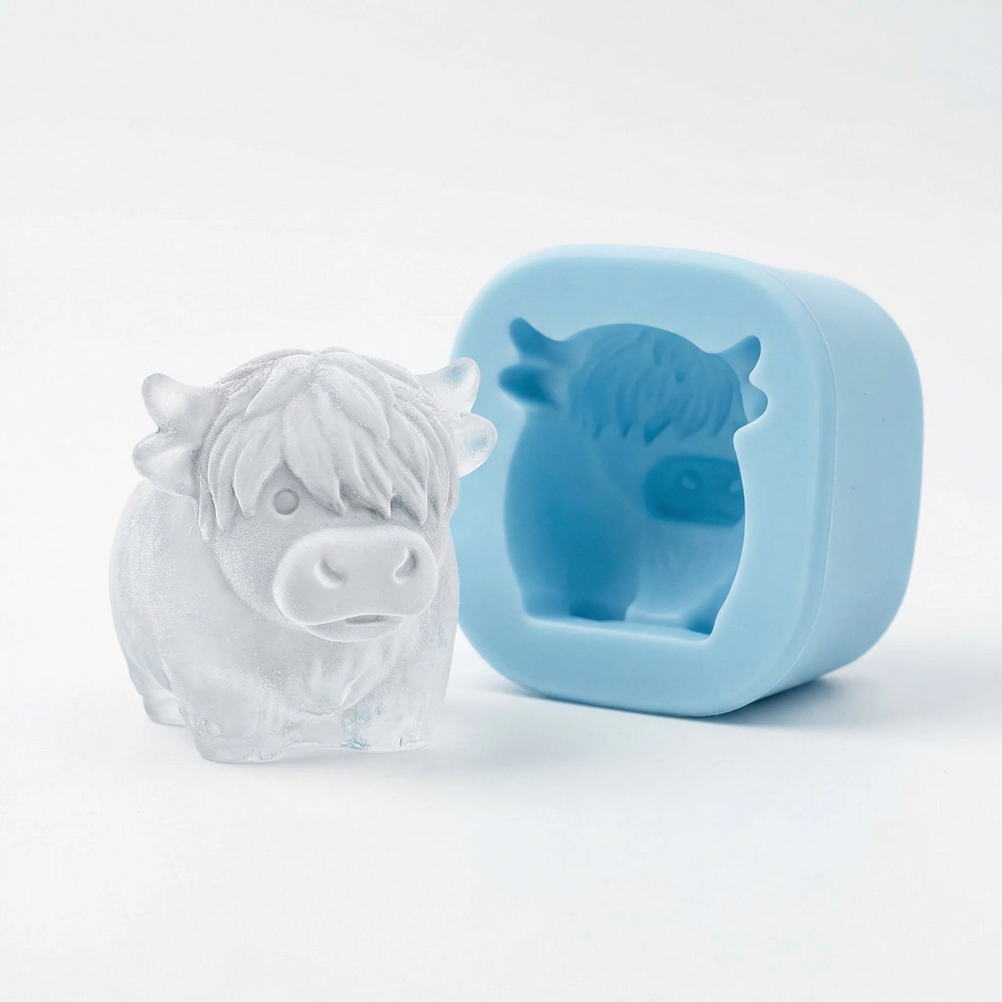 🐮 Mini Highland Cow Ice Cube & Dessert Mold 🧊🍪 Cute 3D Ice for Drinks, Parties & Gifts🎁 - Image 21