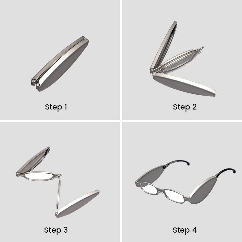 Mini Pocket Folding Portable Reading Glasses - Image 10